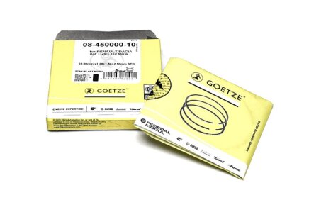 Кільця поршневі RENAULT 69.0 (1.2/1.5/2.5) D4F (вироб-во) GOETZE 08-450000-10