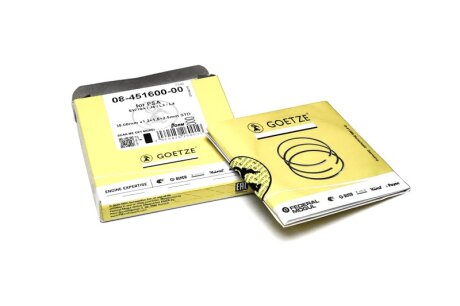 Кільця поршневі PSA 85,00 2,0 16V EW10 J4 1,2x1,5x2,5 (вироб-во) GOETZE 08-451600-00