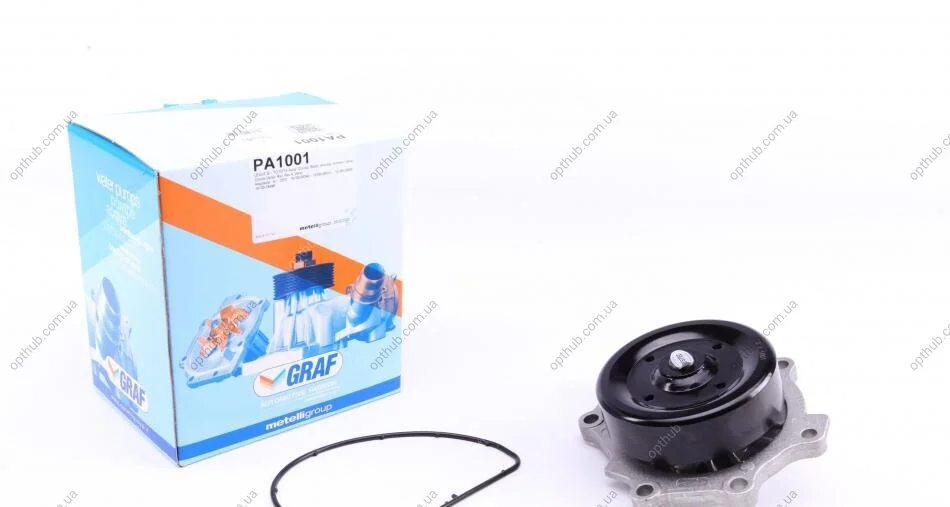 Помпа води Toyota Auris/Avensis/Corolla/Rav4/Verso/Lexus IS 2.0/2.2D-4D 05- (R/B) (7 лоп) UA63 GRAF PA1001 (фото 1)