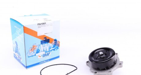 Помпа води Toyota Auris/Avensis/Corolla/Rav4/Verso/Lexus IS 2.0/2.2D-4D 05- (R/B) (7 лоп) UA63 GRAF PA1001