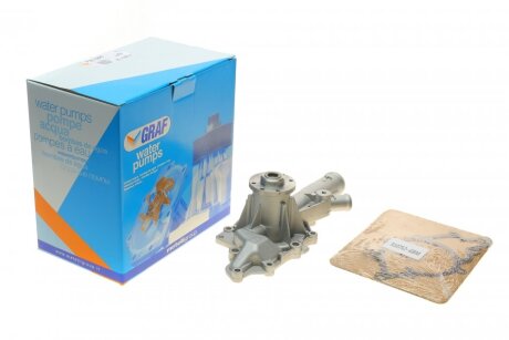 Помпа води MB Sprinter 906 2.2CDI OM646 06-13/Vito (W639) 2.0-2.2CDI 03- (B/B) (8 лоп) UA63 GRAF PA1006