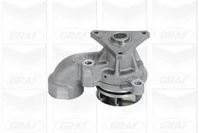 Помпа води Hyundai Accent/Getz/i30/Matrix/Kia Cerato/Rio II/Cee'd 1.5-1.6 CRDi 04-08 (R/B) (7 лоп) UA63 GRAF PA1023 (фото 1)
