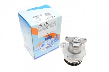 Помпа води Nissan Qashqai/X-Trail/Renault Trafic/Master/Laguna/Megane 2.0/2.3dCi 05- (R/B) (16 лоп UA63 GRAF PA1037