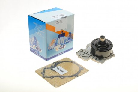 Помпа води MB Sprinter 906 2.2CDI OM651/OM646 06- (B/B) (9 лоп) UA63 GRAF PA1197