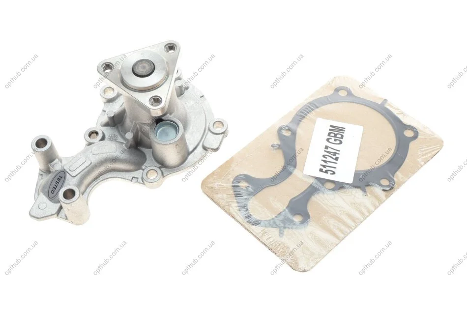 Помпа води Ford C-Max II/Focus III/Mondeo V/Fiesta/Transit Courier 1.0 EcoBoost/1.1 12-(R/B)(6 ло UA63 GRAF PA1247 (фото 1)