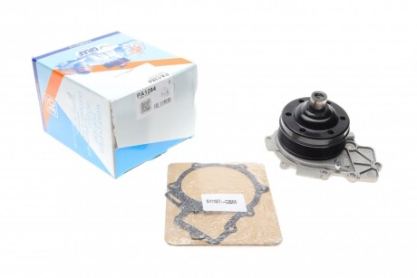 Помпа води MB Sprinter 906 2.2CDI 70kw/95kw/120kw 06- (B/B)(9 лоп)(6 кан) UA63 GRAF PA1284