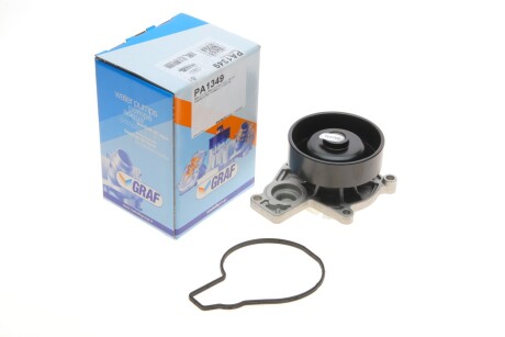 Помпа води BMW X1 (F48)/X2 (F39)/Mini Cooper/Clubman 2.0d B47 C20 14-(R/B) (7 лоп) UA63 GRAF PA1349