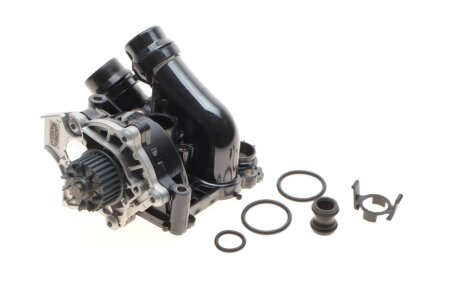 Помпа води Audi A3-A8/Skoda/Seat/VW 1.8-2.0FSI/TFSI 04- (29z)(B/B)(6 лоп)(з термостатом,датчиком t UA63 GRAF PA1359