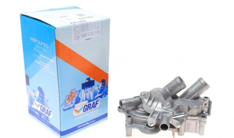 Помпа водяна (З КОРПУСОМ) SKODA FABIA III (NJ3) 1.0 TSI 08.2014- GRAF PA1372