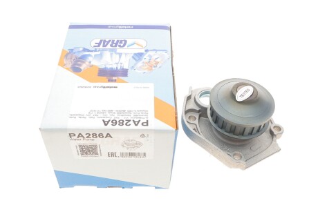 Помпа води Fiat Palio 1.2 96-/Panda 0.8-1.1 86-04/Punto 1.1-1.2 93-00/Tipo 1.1 86-93 (20z)(B/B)(8л UA63 GRAF PA286A