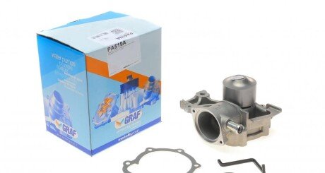 Помпа води Subaru Forester/Impreza/Legacy/Outback 1.6-2.5AWD/1.6-2.0/2.2i 4WD 89-09 (B/B) (8 л (opt-om) GRAF PA519A