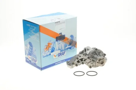 Насос воды Audi/Seat/VW 1.3/1.5/1.6/D/TD/1.7/1.8/1.9D/TD/TDI/SDI/2.0/E (B/B) (6 лоп) (с корпусом) UA63 GRAF PA579