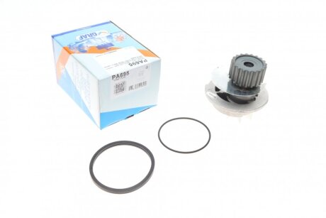 Помпа води Daewoo Lanos 1.6 16V 97-/Nexia 1.5 16V 95-97 (19z) (B/B) (7 лоп.) UA63 GRAF PA695