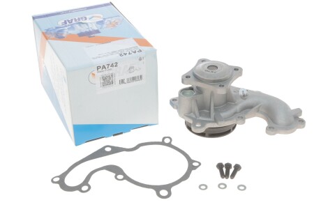 Помпа води Ford C-Max I/Focus I/II/Mondeo/Transit/Tourneo Connect 1.8DI/TDCi/TDDi 99- (R/B) (6 лоп. UA63 GRAF PA742