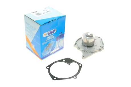 Помпа води Renault Kangoo/Megane/Scenic/Clio/Nissan Almera/Kubistar/Micra 1.5dCi 01- (B/B) (10 лоп) UA63 GRAF PA821