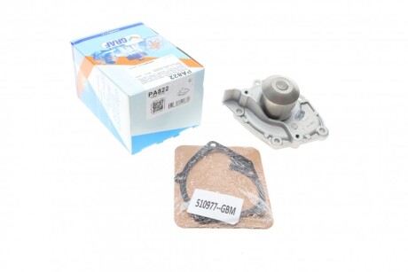 Помпа води Renault Trafic/Master/Megane/Scenic/Opel Vivaro 1.8 16V/1.9dCi/DTI/2.0 99- (B/B) (10лоп) UA63 GRAF PA822