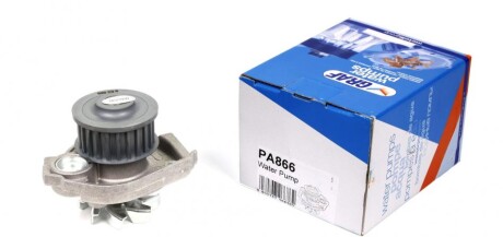Помпа води Fiat Doblo/Panda/Punto/Bravo/Stilo 1.2/1.4 01- (23z) (B/B) (8 лоп.) (метал.імпеллер) UA63 GRAF PA866
