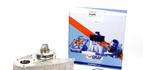 Помпа води Fiat Ducato/Iveco Daily III/IV/V/VI 2.3D/JTD 02-/Peugeot Boxer 2.3HDi 10-(R/B) (7 лоп.) UA63 GRAF PA900