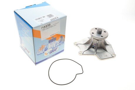 Помпа води Mitsubishi Pajero 2.8D/TD/3.2D DiD 93- (R/B) (6 лоп) (opt-om) GRAF PA930