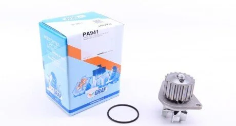 Помпа води Citroen C2/C3/C4/Peugeot 206/307 1.4 16V 03- (18z) (B/B) (6 лоп.) UA63 GRAF PA941