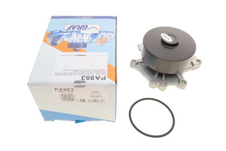 Помпа води Toyota Avensis 1.6/1.8 03-08/Corolla 1.4-1.8 VVT-i 02-13/Rav4 1.8 01-05 (B/B) (6 лоп) UA63 GRAF PA953