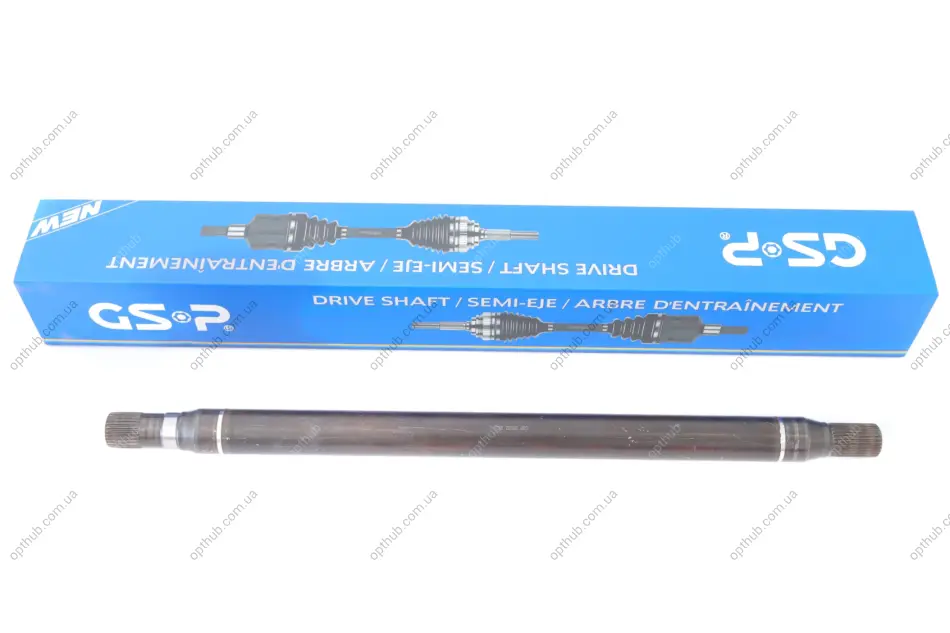 Піввісь (задня) MB Sprinter/VW Crafter 06- (L) (d=39.45/z=30/l=840) (без підшипника) UA63 GSP 201322 (фото 1)