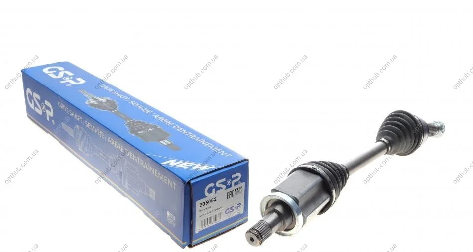 Піввісь (передня) BMW X5 (E70/F15)/X6 (E71/E72/F16) 06-19 (L) (30x27/634) (N52/N55/N63) (opt-om) GSP 205052 (фото 1)