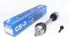 Пиввись Ford Galaxy/VW Sharan 1.9/2.0 TDI 95-06 (R) (38x35x559x48T) (+ABS) UA63 GSP 218008 (фото 1)