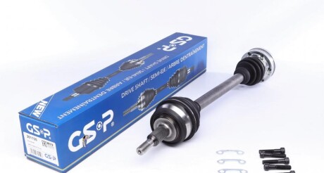 Піввісь (передня) VW T5 1.9TDi/2.0 03-15 (L) (38x27x645) UA63 GSP 261105