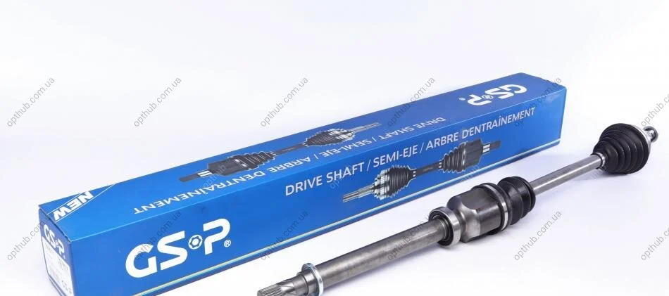 Піввісь Renault Kangoo/Megane 1.4/1.6/1.5DCI 02- (R) (23x26x911) UA63 GSP 299071 (фото 1)