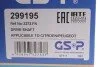 Піввісь Citroen Berlingo/Peugeot Partner 1.6/2.0 HDi 98-11 (L) (25x24х585x48T) (+ABS) UA63 GSP 299195 (фото 2)