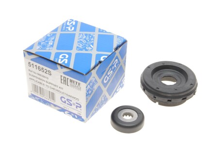 Подушка амортизатора (переднього) + підшипник Chevrolet Aveo/Daewoo Lanos/Matiz 0.8-1.6 98- (opt-om) GSP 511652S