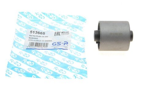 Сайлентблок важеля (переднього/знизу/ззаду) Mazda 6 02-07 (opt-om) GSP 513665