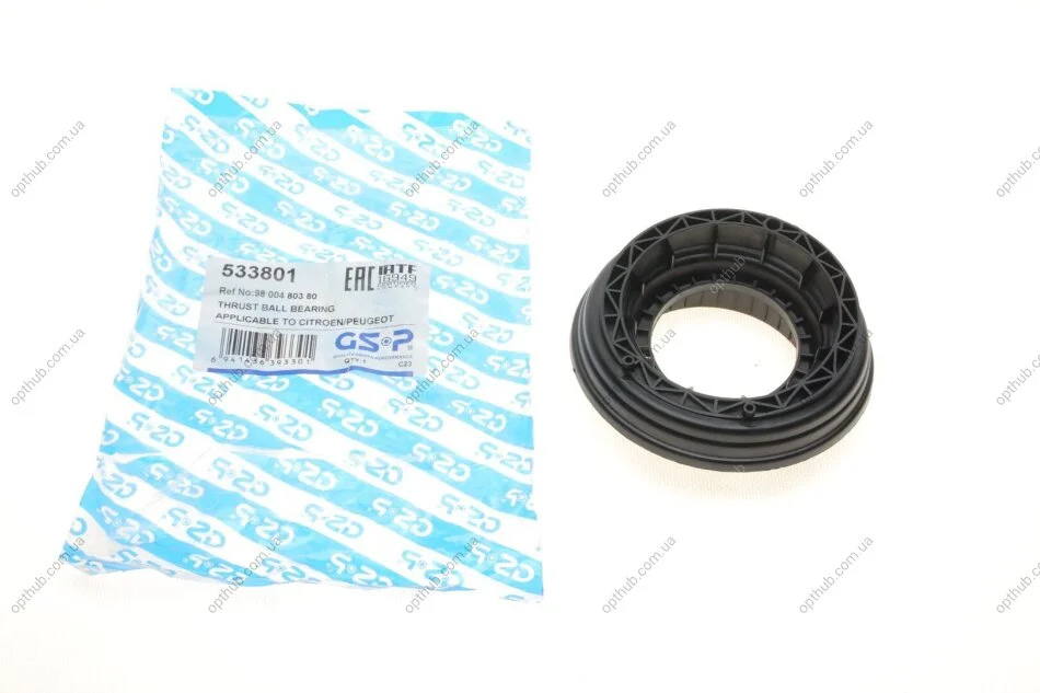 Подшипник амортизатора (переднего) опорный Citroen C4/Peugeot 3008 13- (L) (opt-om) GSP 533801 (фото 1)