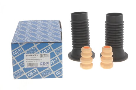 Пильник + відбійник амортизатора (переднього) Toyota Corolla 01-04 (к-кт 2 шт.) (opt-om) GSP 5402690PK