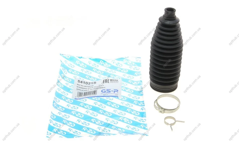 Пильник рейки рульової Mitsubishi ASX/Lancer/Outlander 06- (opt-om) GSP 541021S (фото 1)