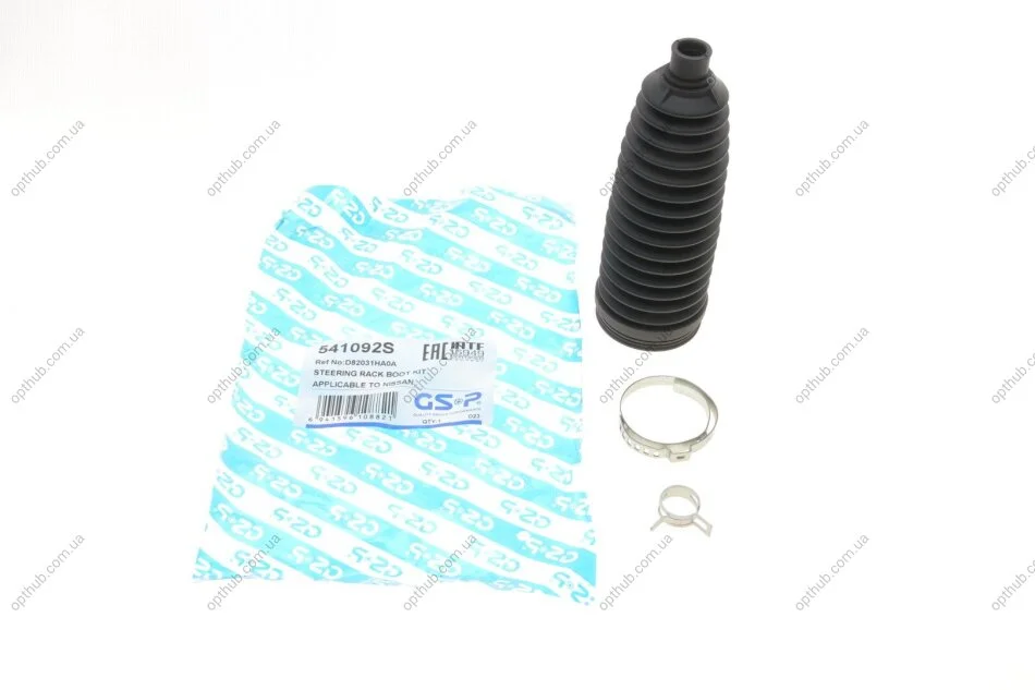 Пыльник рейки рулевой Nissan Micra IV 10- (opt-om) GSP 541092S (фото 1)