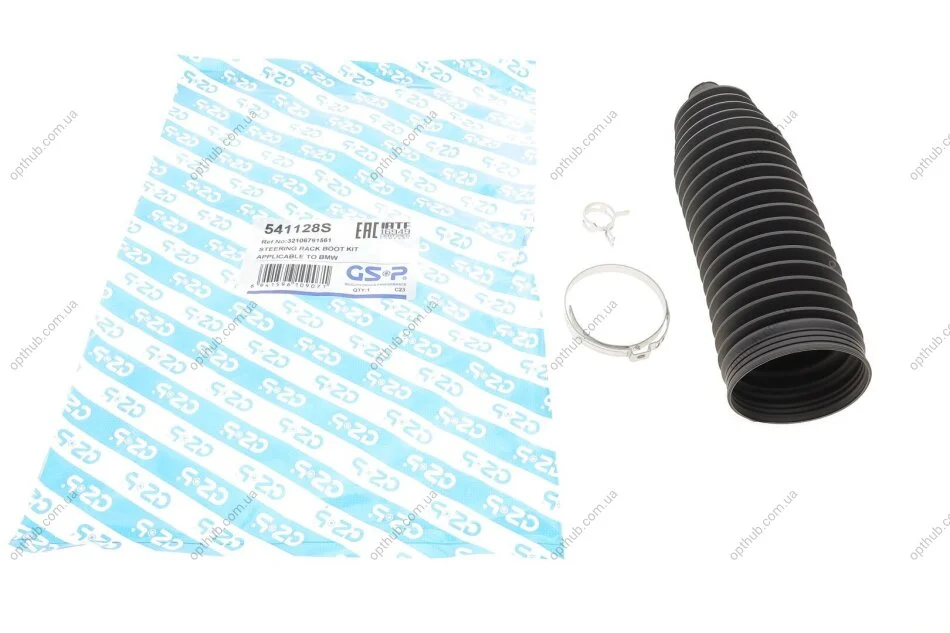 Пильник рейки рульової BMW 5 (F10)/7 (F01/F02/F03/F04)/X6 (E71/E72) 09- (opt-om) GSP 541128S (фото 1)