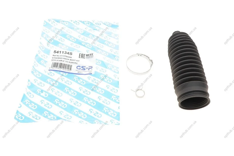 Пыльник рейки рулевой Subaru Forester/Impreza 00-08 (opt-om) GSP 541134S (фото 1)