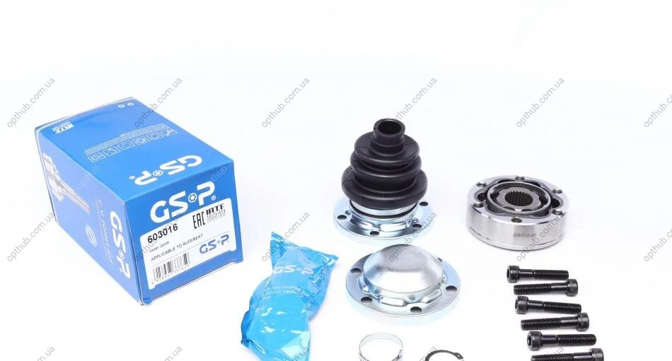 ШРУС (внутришний) Audi A3/VW Passat 2.0 TDI 03-12 (28x108) UA63 GSP 603016 (фото 1)