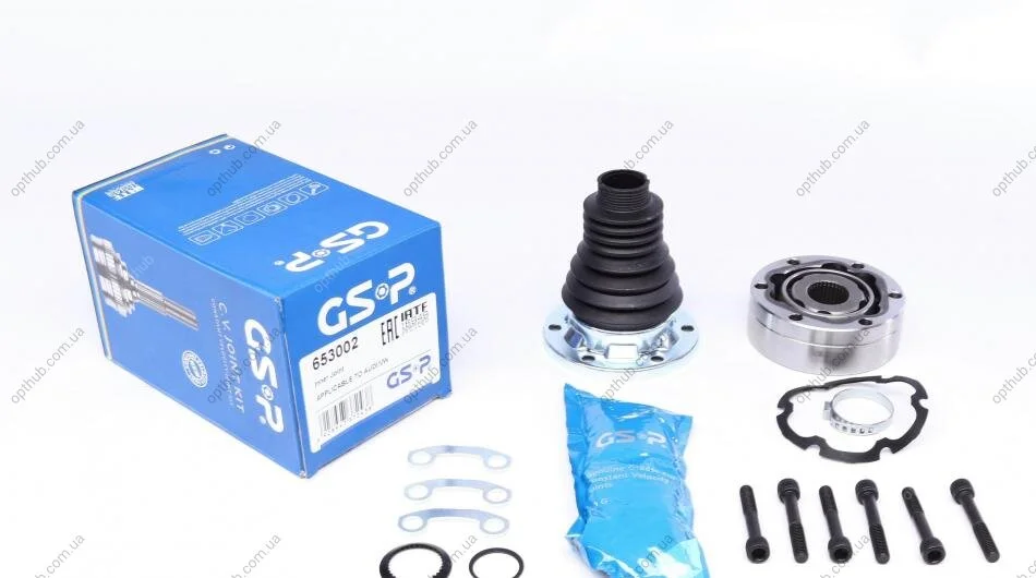 ШРУС (внутришний) VW Caddy III 2.0SDi 04-15 (33x100) UA63 GSP 653002 (фото 1)