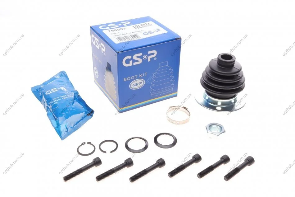 Пильник ШРКШ (внутрішній) VW Caddy/Golf 1.5-1.9 82-04/Skoda Octavia 96-07(20.5x48.5x77)(к-кт) UA63 GSP 760050 (фото 1)