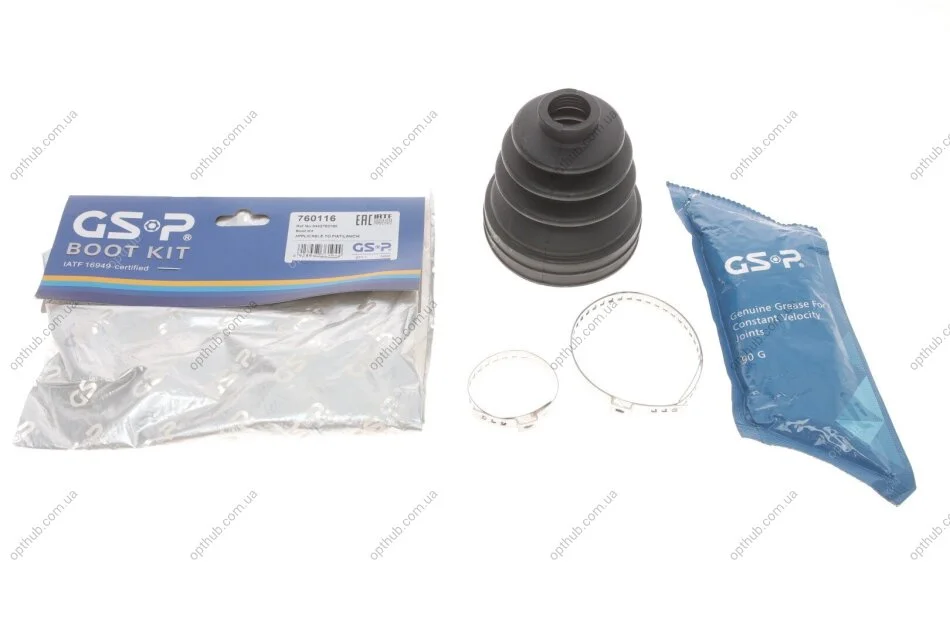 Пыльник ШРУС (внутренний)) Nissan Primera 96-08 (20.5x74x88mm) UA63 GSP 760116 (фото 1)