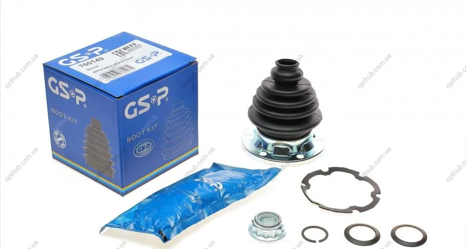Пыльник ШРУС (внутренний) VW Golf 1.9TDI 97-06/Skoda Octavia 1.8-1.9 96-10(21x52.9x93) (к-кт) UA63 GSP 760149 (фото 1)