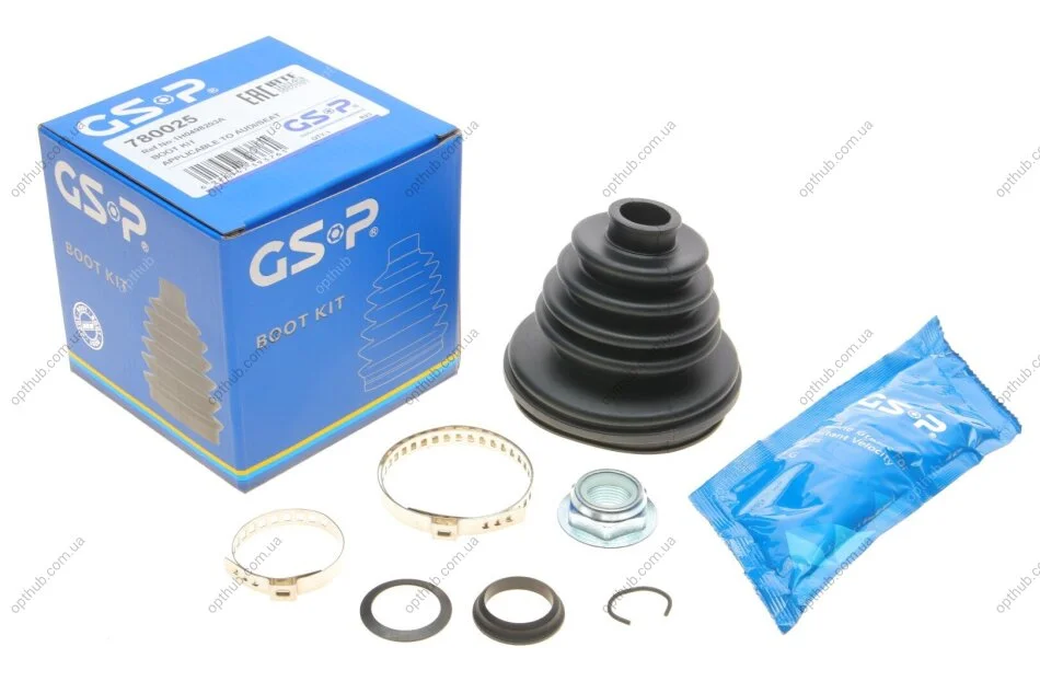 Пильник ШРКШ (зовнішній) Audi A3/Skoda Octavia/VW Caddy/Golf/Passat B6/B7/Touran 03- (21.3x82.5x96 UA63 GSP 780025 (фото 1)