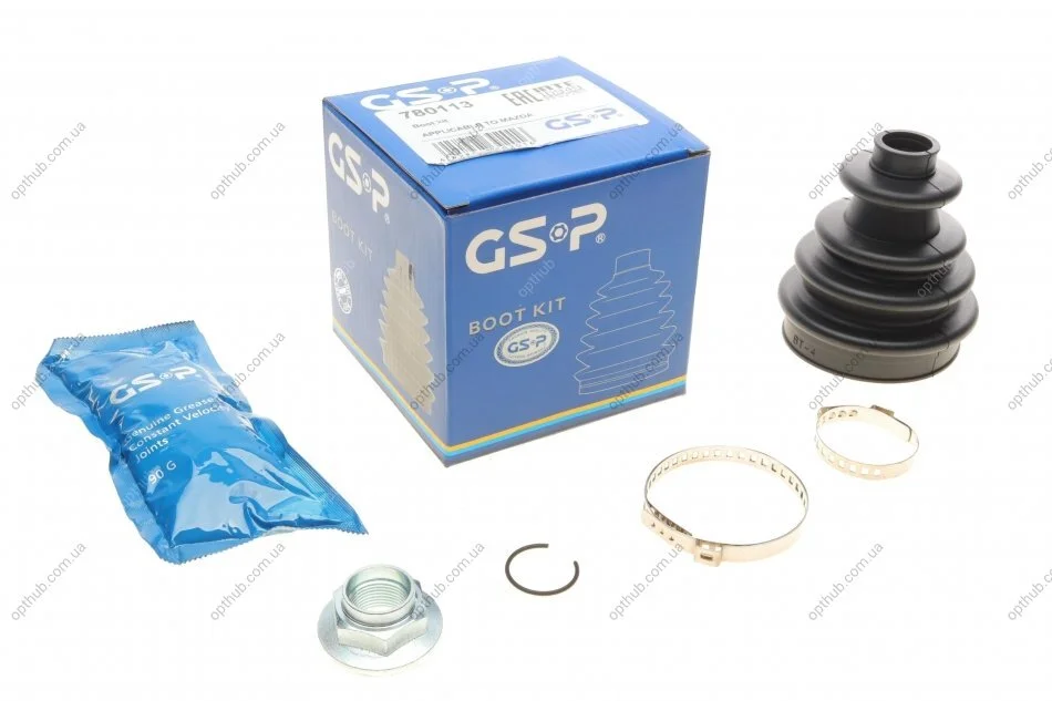 Пыльник ШРУС (наружный) Mazda 6 2.0 DI 02-07 (21х76х103)(к-кт) (opt-om) GSP 780113 (фото 1)