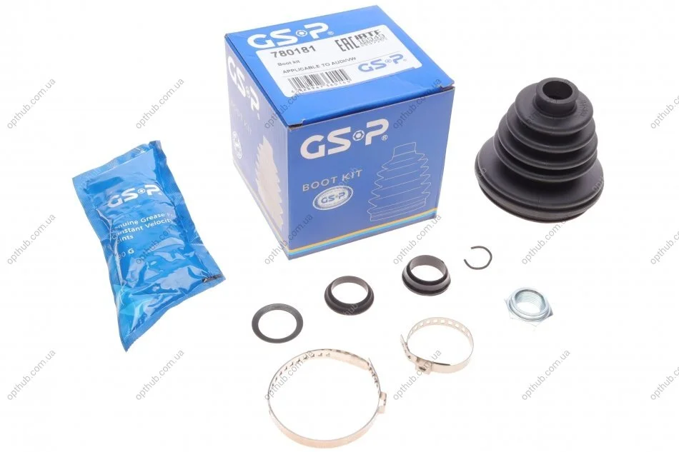 Пильник ШРКШ (зовнішній) Audi 80 86-91/90 87-91/VW Passat B2/B3/B4 83-97 (21.3x82.5x96.5) (opt-om) GSP 780181 (фото 1)