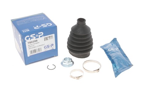 Пильник ШРКШ (зовнішній) Renault Kangoo 05- (22x75x135) (к-кт) (opt-om) GSP 780398