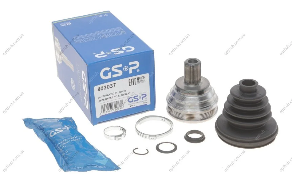 ШРКШ (зовнішній) VW Caddy 1.4/1.6/2.0SDI/EcoFuel 03- (36x30x95.5) UA63 GSP 803037 (фото 1)
