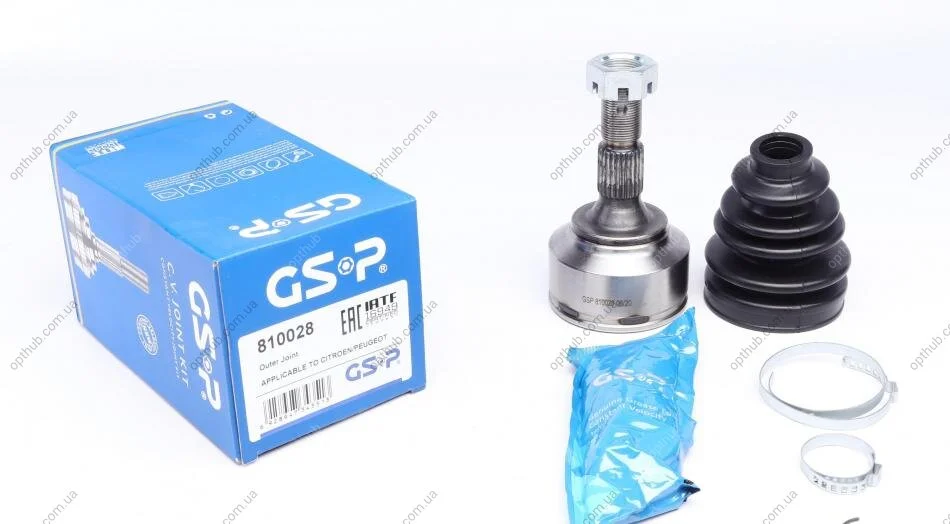 ШРКШ (зовнішній) Citroen C4 04-11/Peugeot 307 00-08 (25x34x145) (opt-om) GSP 810028 (фото 1)